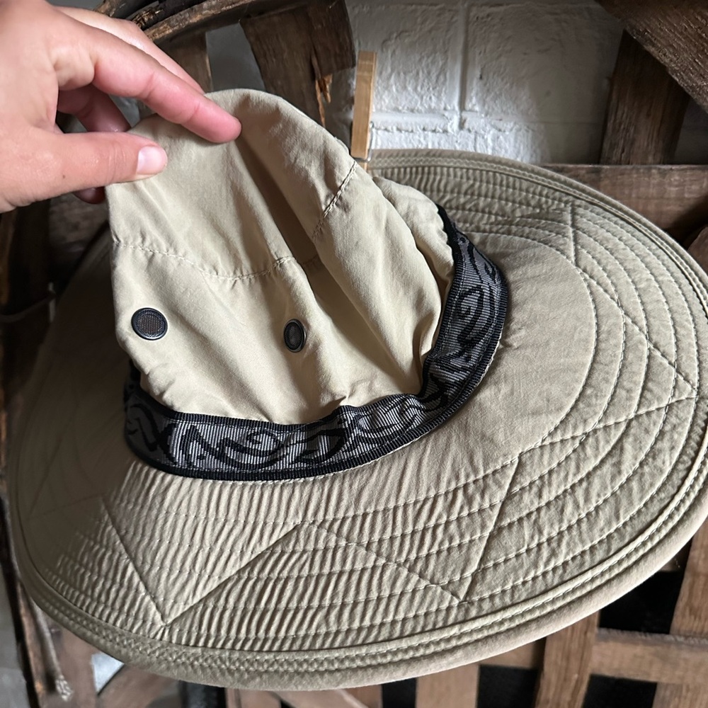 Watership Trading Co Hat Boonie Bucket Outdoor Hiking Fishing Size M Beige USA - Picture 2 of 8